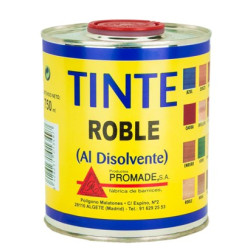 TINTE AL DISOLVENTE ROBLE 750ML