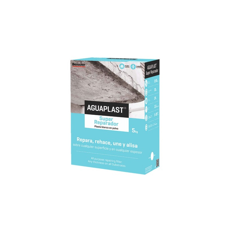 AGUAPLAST SUPER REPARADOR POLVO 5KG.