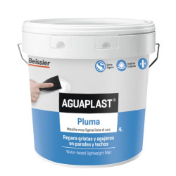 MASILLA AGUAPLAST PLUMA-LIGHT 4KG.