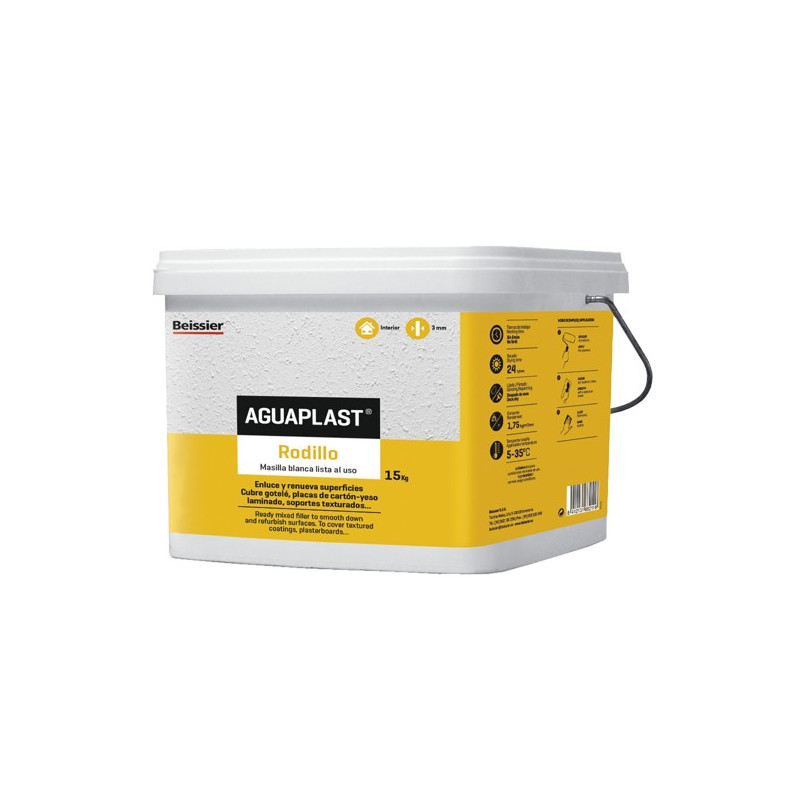MASILLA AGUAPLAST RODILLO 15KG.