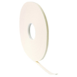 BURLETE PUER/VENT. PVC 4x12mm. 15Mts. BLA.