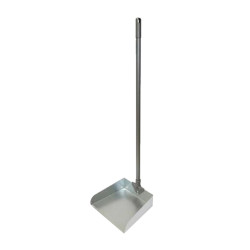 RECOGEDOR METALICO C/MANGO