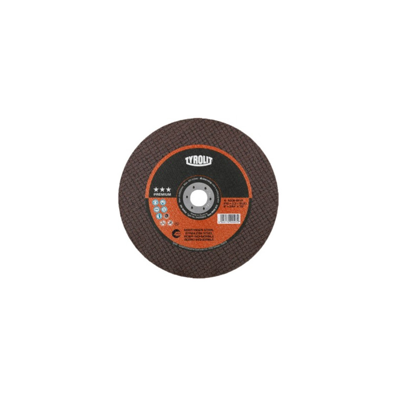 DISCO CORTE BOMBEADO 115x0,75x22,2
