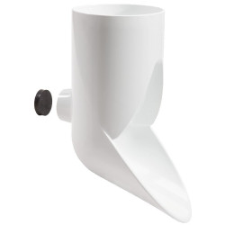 TERMINAL BAJANTE 80 MARRON RWS801