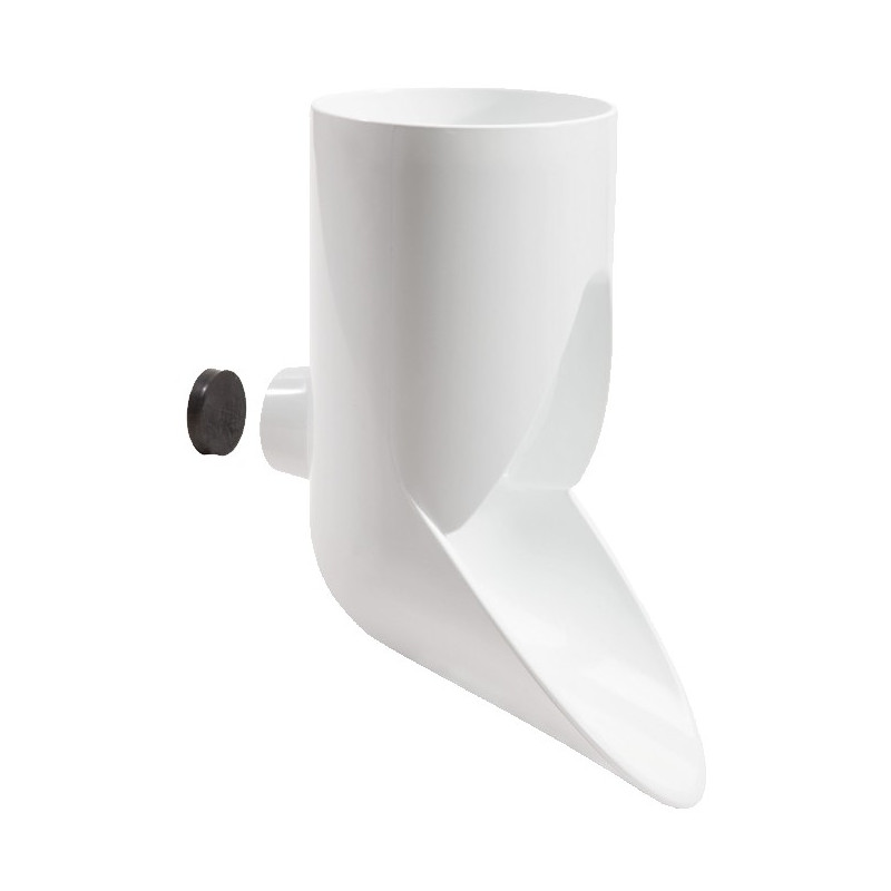 TERMINAL BAJANTE 80 MARRON RWS801