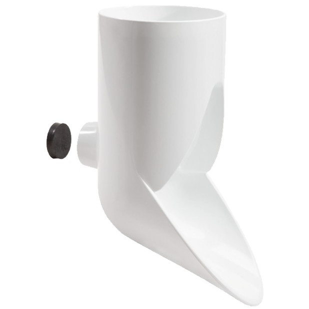 TERMINAL BAJANTE 80 MARRON RWS801