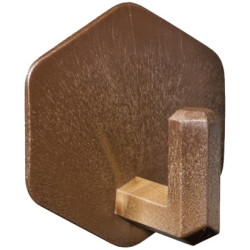 PERCHA HEXA. PLAST. ADHE. MADERA 2UND