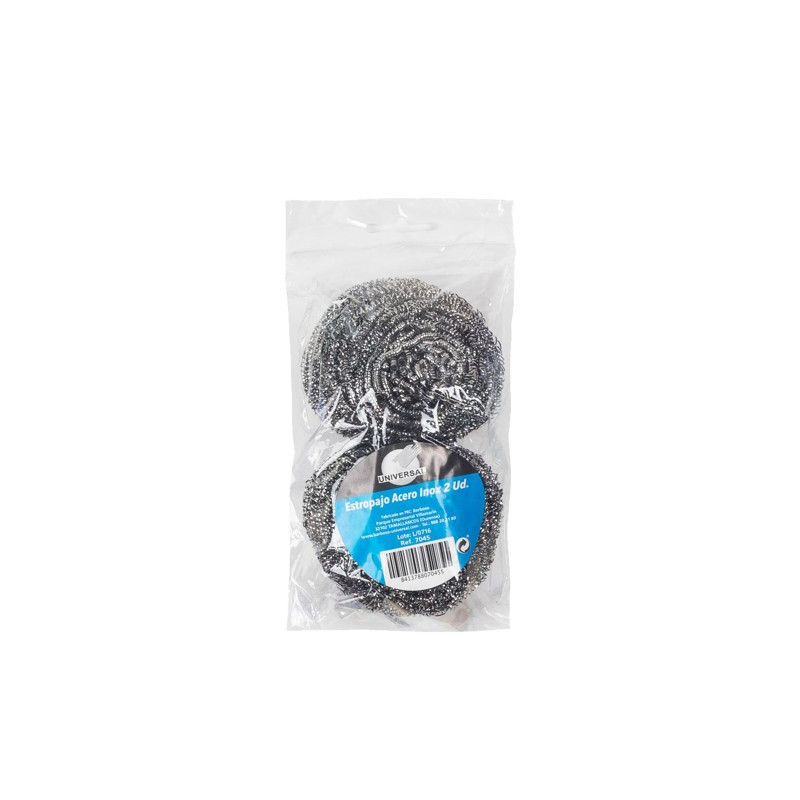 ESTROPAJO ACERO INOX 2UND