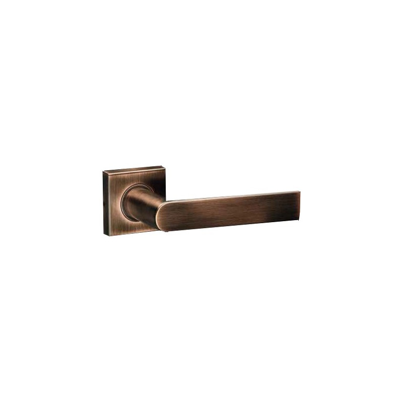MANILLA MOD.ATRIO CUADR.INOX COBRE ANTI