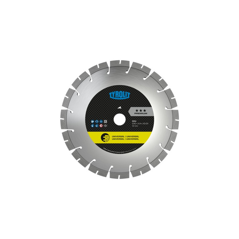 DISCO SIERRA DE DIAMANTE PREMIUM 125x2,4x22,23