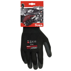 GUANTE AGILITY DOTS NYLON NITRILO T.9