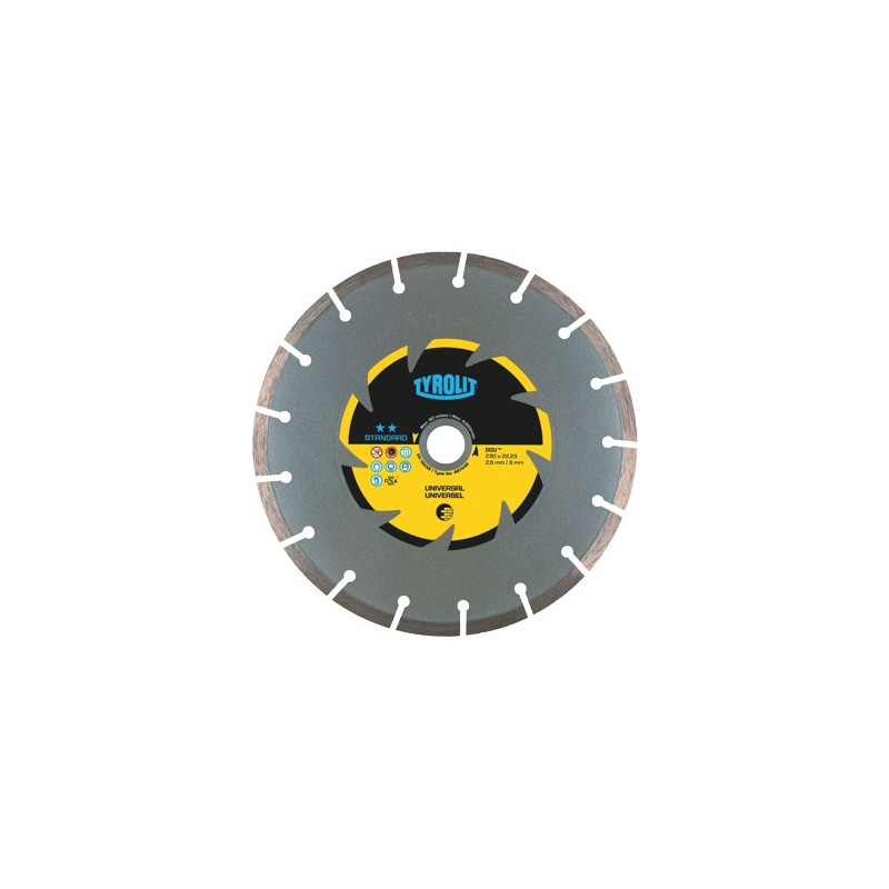DISCO DIAMANTE UNIVERSAL 150x2,6x22,2