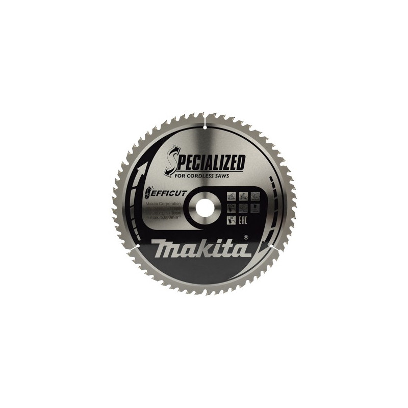 DISCO MAKITA TCT 305x30x60D MADERA EFFIC