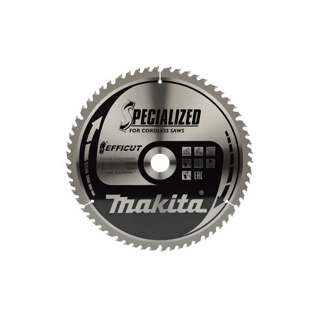 DISCO MAKITA TCT 305x30x60D MADERA EFFIC