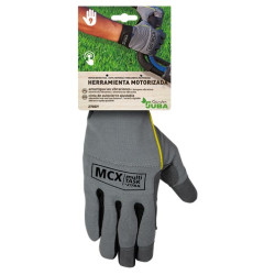 GUANTE MECANIX PIEL SINT/SPANDEX GRIS T.10