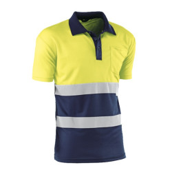 POLO GALES  AMAR/AZUL T.XXL