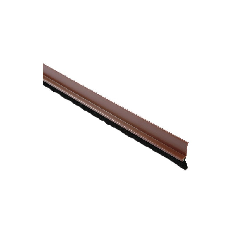 BURLETE BAJO PUERTA 100CM. ADH. MARRON