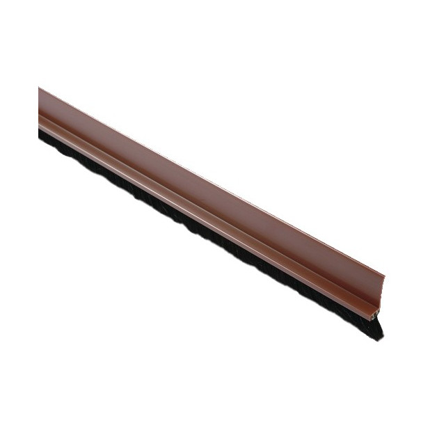 BURLETE BAJO PUERTA 100CM. ADH. MARRON