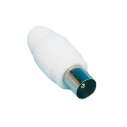 CONECTOR T.V RECTO MACHO