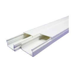 CANALETA 16x16MM ADHESIVA BLANCA 2MTS