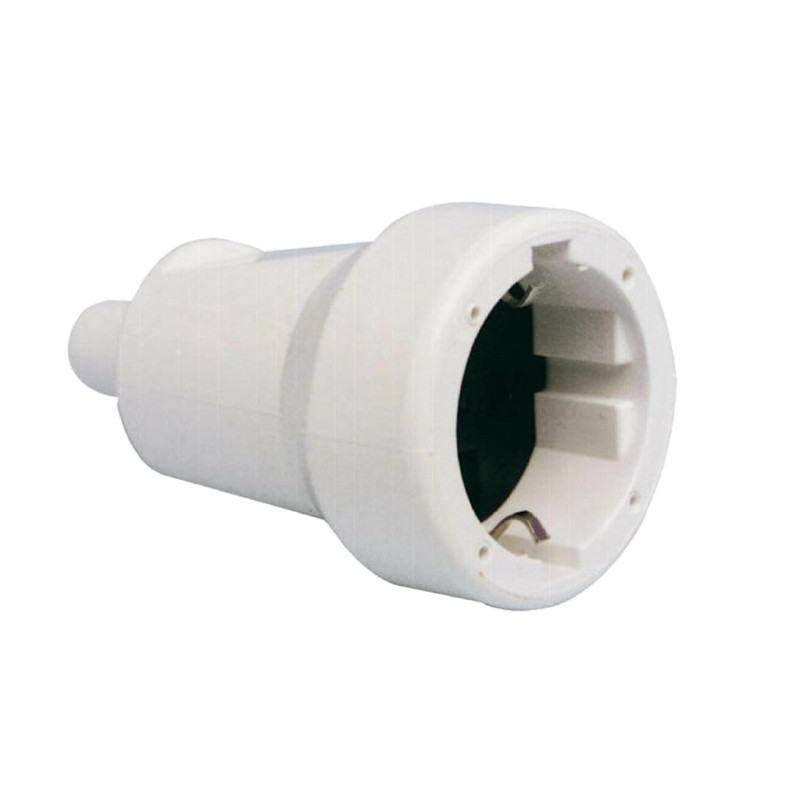 BASE AEREA PVC T/T BLANCA 16A
