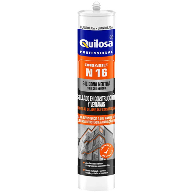 SILICONA NEUTRA ORBASIL N16 NEGRO 300ML