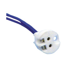 PORTALAMPARA HALOGENO+ CABLE 15CM C/TORNILLO