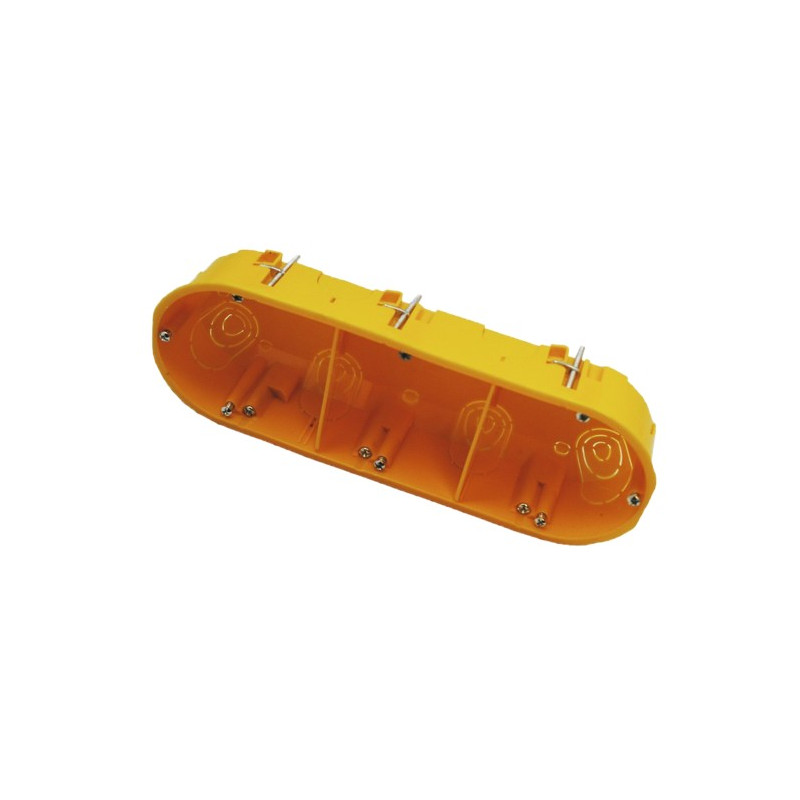 CAJA MECANISMO TRIPLE PLADUR 213x75x45MM