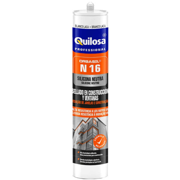 SILICONA NEUTRA N16 ORBASIL BLANCA 300ML