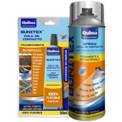 ADHESIVO SPRAY BUNITEX TRANSP. 400ML