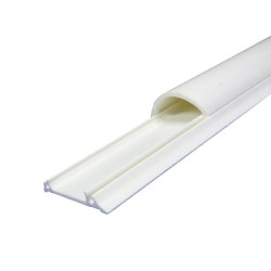 CANALETA 10x35MM ADHESIVA BLANCA SUELOS 2MTS