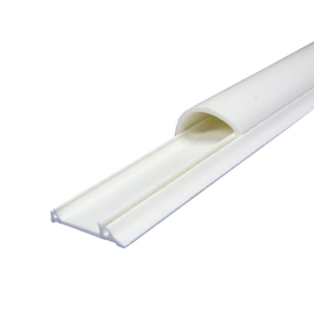 CANALETA 10x35MM ADHESIVA BLANCA SUELOS 2MTS