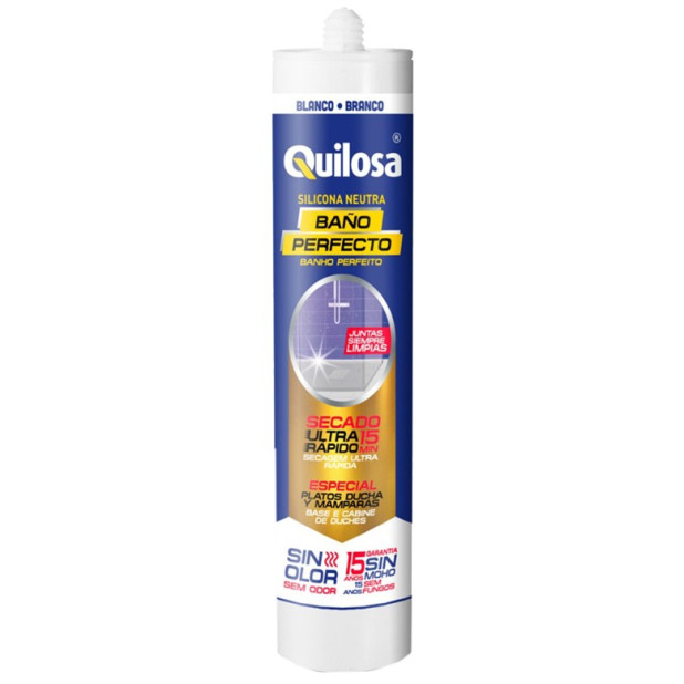 SILICONA BAÑO BLANCO 280ML