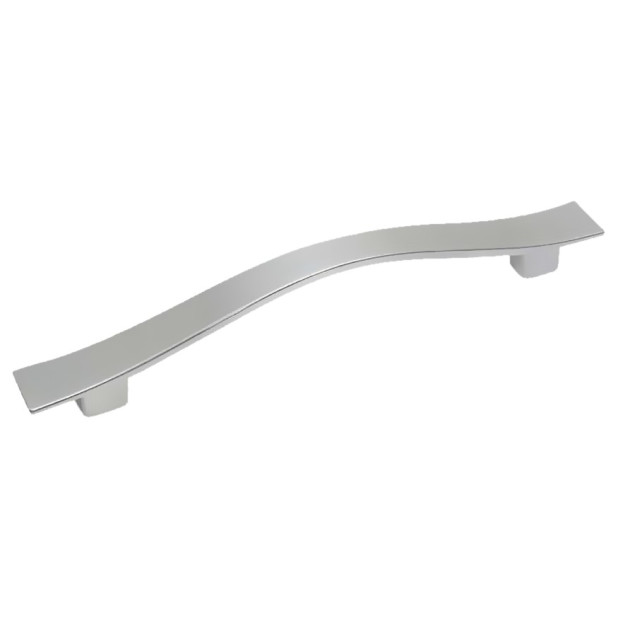 TIRADOR ZAMAK 128 CROMO BRILLO