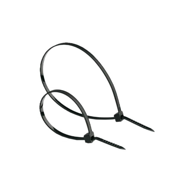 BRIDAS NYLON NEGRA 4,8x430 BLISTER 100UND