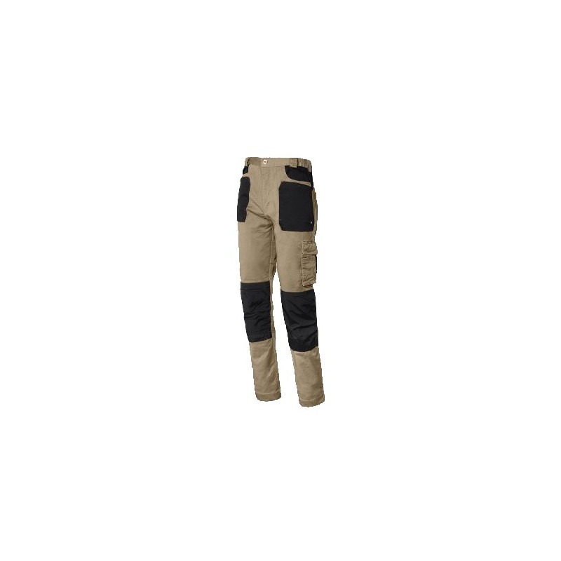 PANTALON STRETCH BEIGE T.XXL