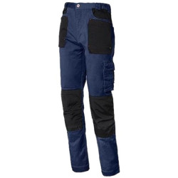 PANTALON STRETCH AZUL T.S