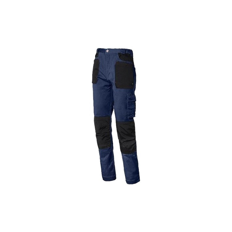 PANTALON STRETCH AZUL T.S