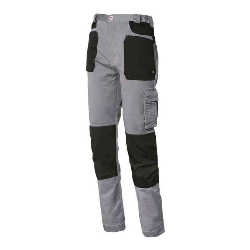 PANTALON STRETCH GRIS T.S
