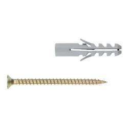 TACO NYLON + TIRAFONDO BICR. 3,5x20 BLISTER