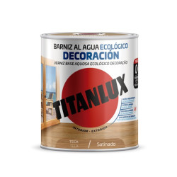 BARNIZ TINTE AGUA ECO SATINADO TECA 250ML