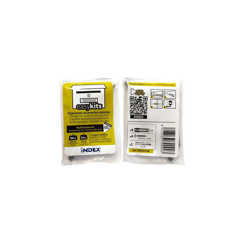 EASYKIT FIJACIONES ACCESORIOS EXTERIOR