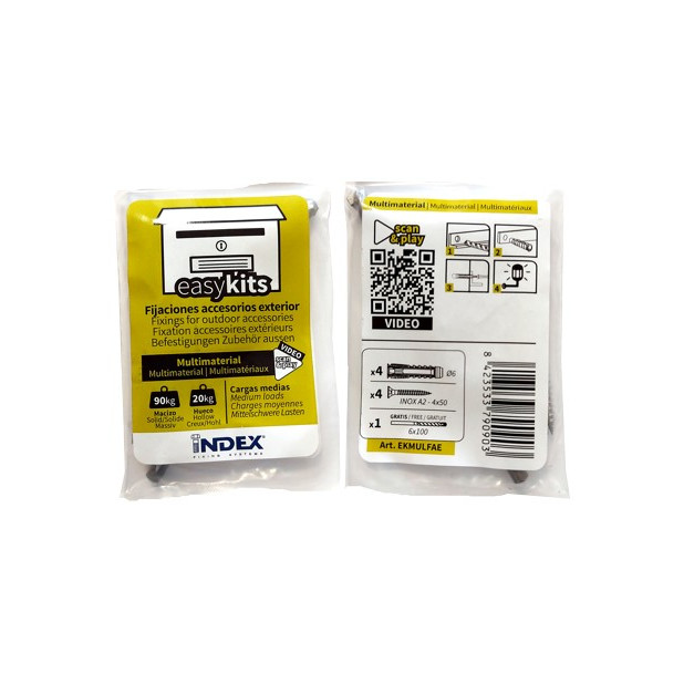 EASYKIT FIJACIONES ACCESORIOS EXTERIOR