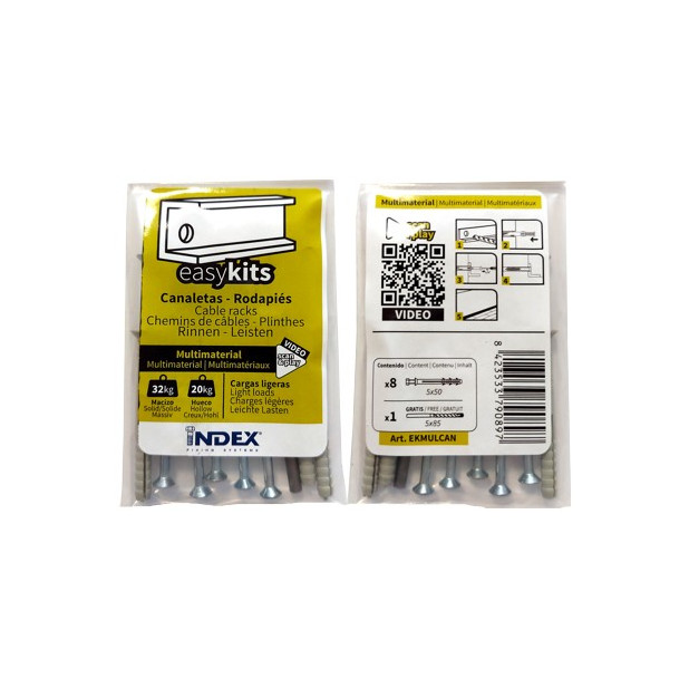 EASYKIT CANALETAS/RODAPIES