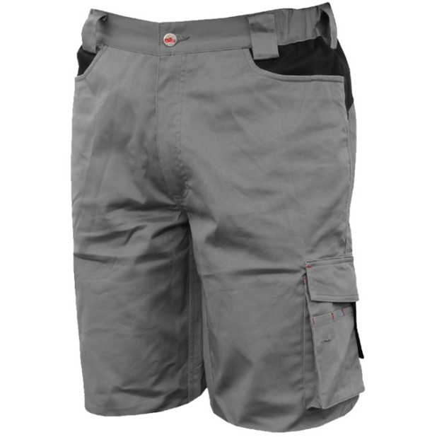 BERMUDA STRETCH GRIS T.L