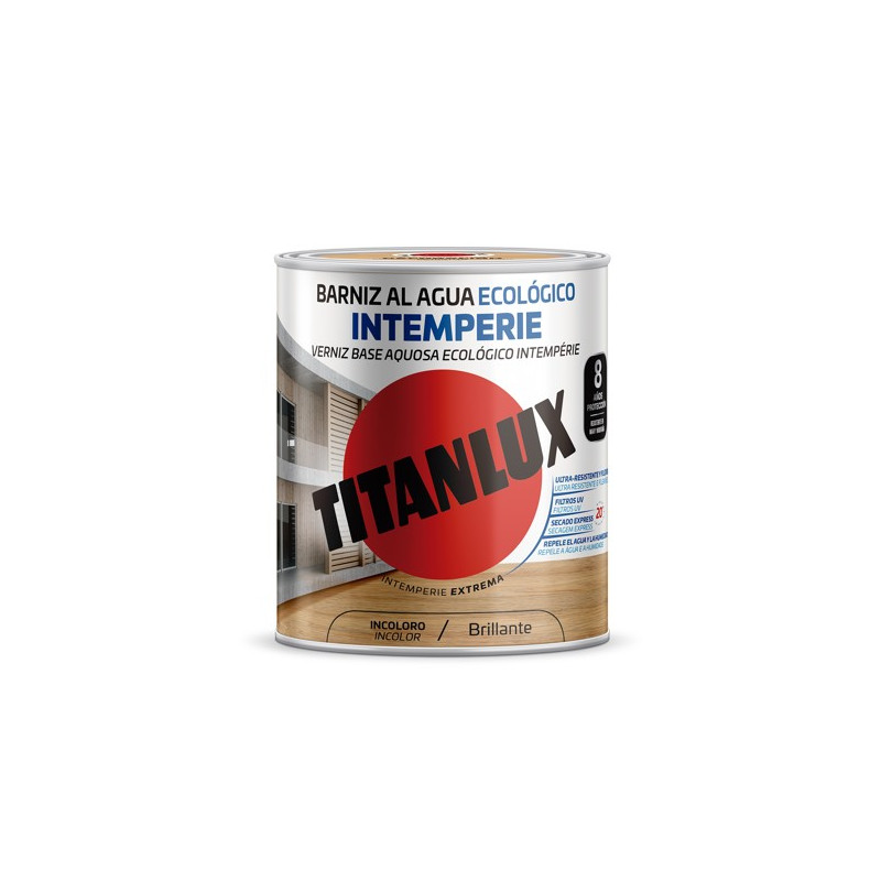 BARNIZ  AGUA ECO INTEMP BRILLANTE.INCOL.2,5LTS