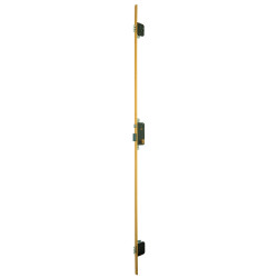 CERRADURA AZBE SEGUR. 8922-80 C/C FAL DORADA 3P