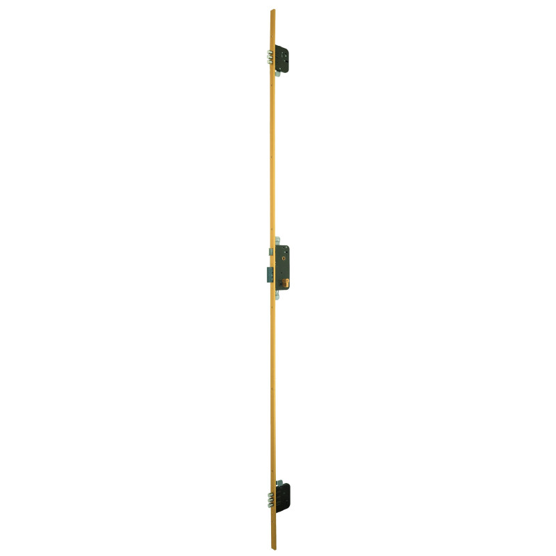 CERRADURA AZBE SEGUR. 8922-80 C/C FAL DORADA 3P