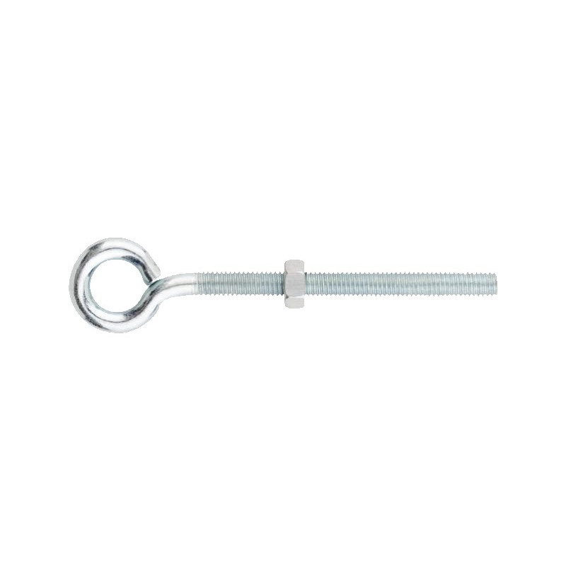 HEMBRILLA CERRADA ZINC. M10x65 C/TUERCA BLISTER 2UND