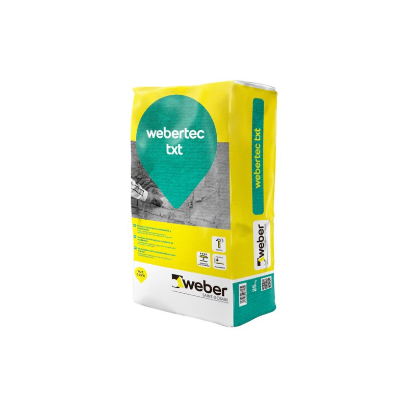 WEBERTEC TXT OCRE 25KG